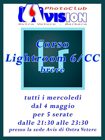 Roger Conti fotografo tiene il corso di Lightroom